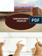 CONCEPCIONES Y MODELOS CURRICULARES MARZO 2020