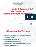 Sprachwandel Und Sprachverfall PDF