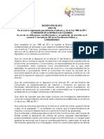 Decreto 0704 DE 2012