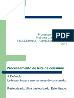 Processamento de Leite de Consumo