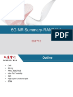 5G NR Summary - 201712 - RAN3