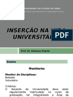 Atividades Universitárias