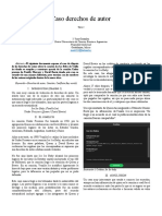 Tarea 2. Caso Derechos de Autor. Gonzalez Velasco