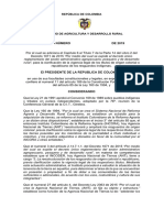 Decreto Resguardos Coloniales Concertación 20191218 PDF