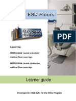 ESD Floor Learner Guide