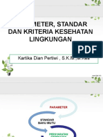 7. Parameter, Standar dan kriteria Kes.Lingkungan.pptx