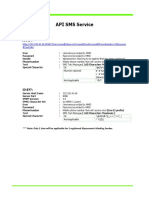 API Masking & Non Masking SMS PDF