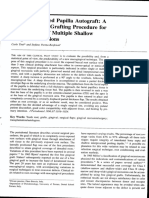 CARLO TINTI. The Free Rotated Papilla Autograft A New Bilaminar Grafting Procedure For The Coverage of Multiple Shallow Gingival Recessions.