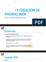 Conceptos Básicos de HTML