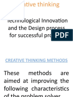 PDDS Creative Thinking Technological Innovation