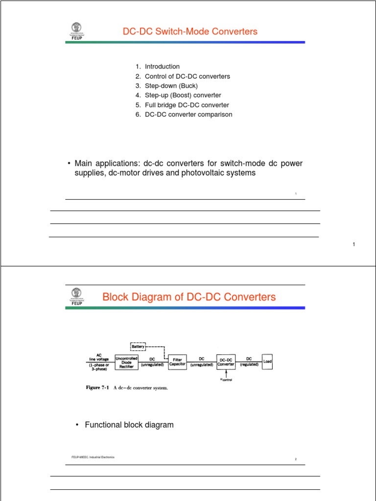 DC-DC Power Converters | PDF | Power Electronics | Electrical Engineering