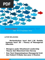Tes MSDT: Analisis Gaya Kepemimpinan | PDF
