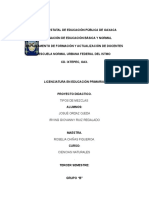 Proyecto Didactico Mezclas y Soluciones PDF