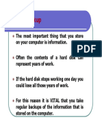 Value of Backup PDF