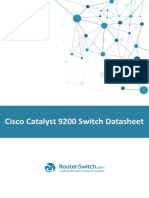 Cisco Catalyst 9200 Switch Datasheet