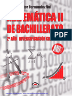Matemática II de Bachillerato 2º Año Diversificación Científica - Fernández Val PDF