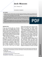 Pediatric Neck Masses PDF