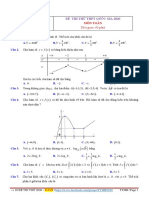 10 ĐỀ THI THỬ MỚI NHẤT 2020 - MÔN TOÁN PDF