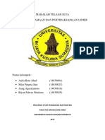 Sistem Persamaan Linear PDF