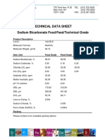 Sodium Bicarbonate TDS PDF