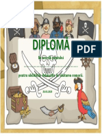 Diplomă Pirati