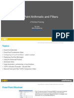 8 - Fixed Point Arithmetic and Filters