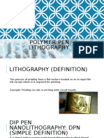 Polymer Pen Lithography