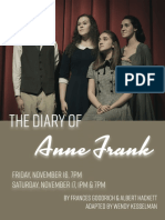 CCHS Drama - Diary of Anne Frank Program