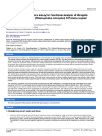 Jove Protocol 2732 A Calcium Bioluminescence Assay For Functional Analysis Mosquito