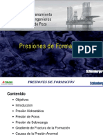 presiones de formacion