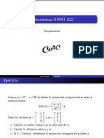 Ejercicio Proyecciones