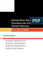 1 - B - Konsep Dasar Penyusunan Penerapan Dan Evaluasi Clinical Pathways (Hanevi Djasri) PDF