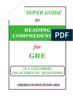 GRE - Reading Comprehension.pdf