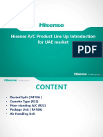 Hisense HVAC Product Lineup Introduction PDF