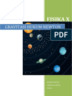 Gravitasi Hukum Newton X Ipa - Ips PDF