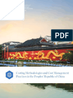 Costing Methodologies and Cost Management Practices in The Peoples Republic of China PDF