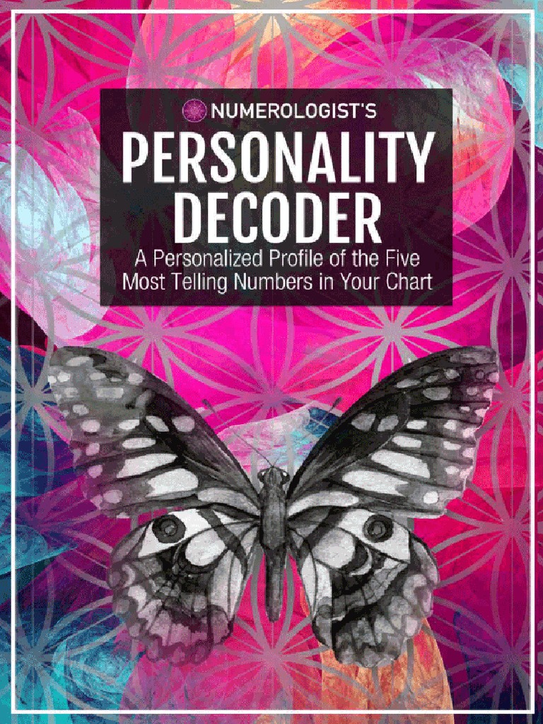 Numerology Personality Decoder - Pedro Silva | PDF | Thought | Soul