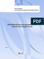 MEM18012B - R1 Perform Installation and Removal of Mechanical Seal PDF