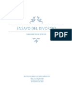 Ensayo Del Divorcio