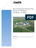 Ohio EPA Environmental Permitting Guide for Ethanol Facilities