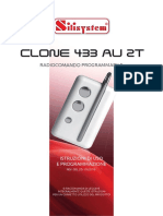 Istruzioni Clones 433au 2t