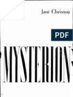 Jani Christou - Mysterion