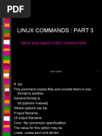 Process Oriented Commands