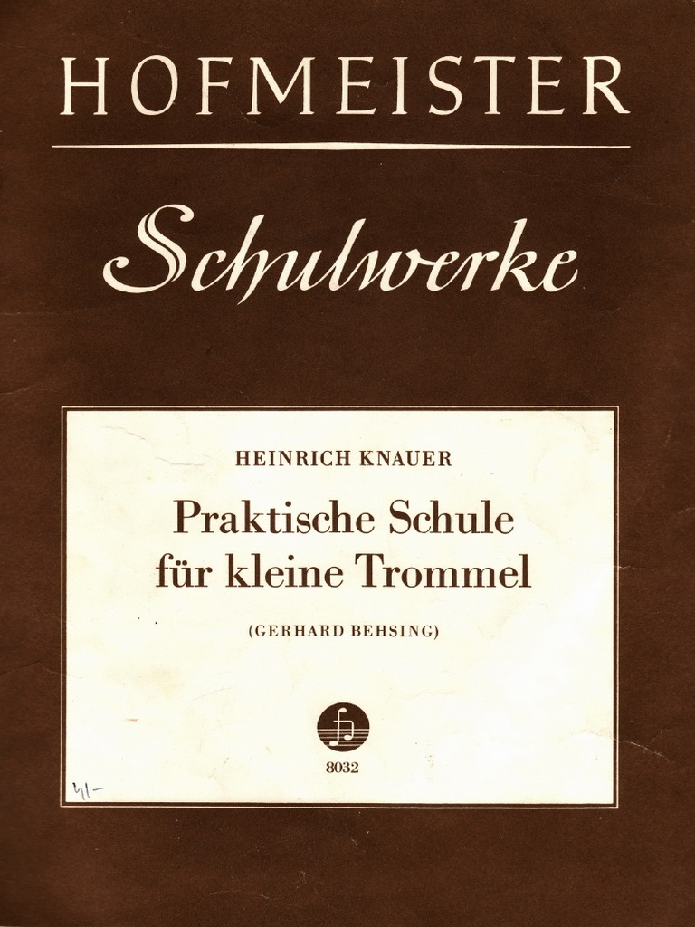 Heinrichknauer - Praktische Schule Für Kleine Trommel | PDF