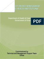Guidelines For Diet Management PDF
