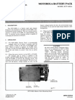 RTP-1002A Battery Pack Operation + Service Manual 6881122E59-B PDF