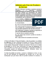 Apostila - Fato do Produto, Vício do Produto, Prescrição e Decadência e Desconsideração da Personalidade