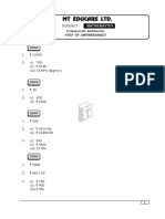 Commercial Arithmetic (Solution) PDF