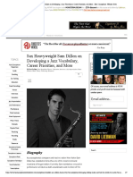 Sax Heavyweight Sam Dillon On Developing A Jazz Vocabulary, Career Priorities, and More Best. Saxophone. Website. Ever