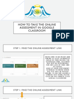 How To Take The Online Assessment in Google Classroom